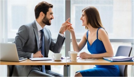 Любовные страсти на рабочем месте: плюсы и минусы служебных романов.